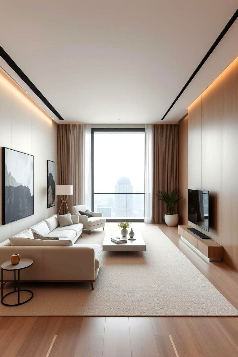 Sleek Modern Minimalism - 24 Penthouse Design Ideas