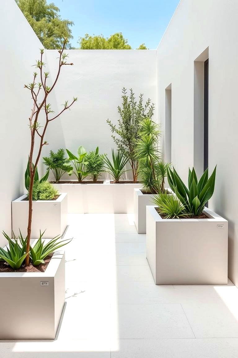 Sleek Modern Minimalist Garden - 24 Beautiful Gardens