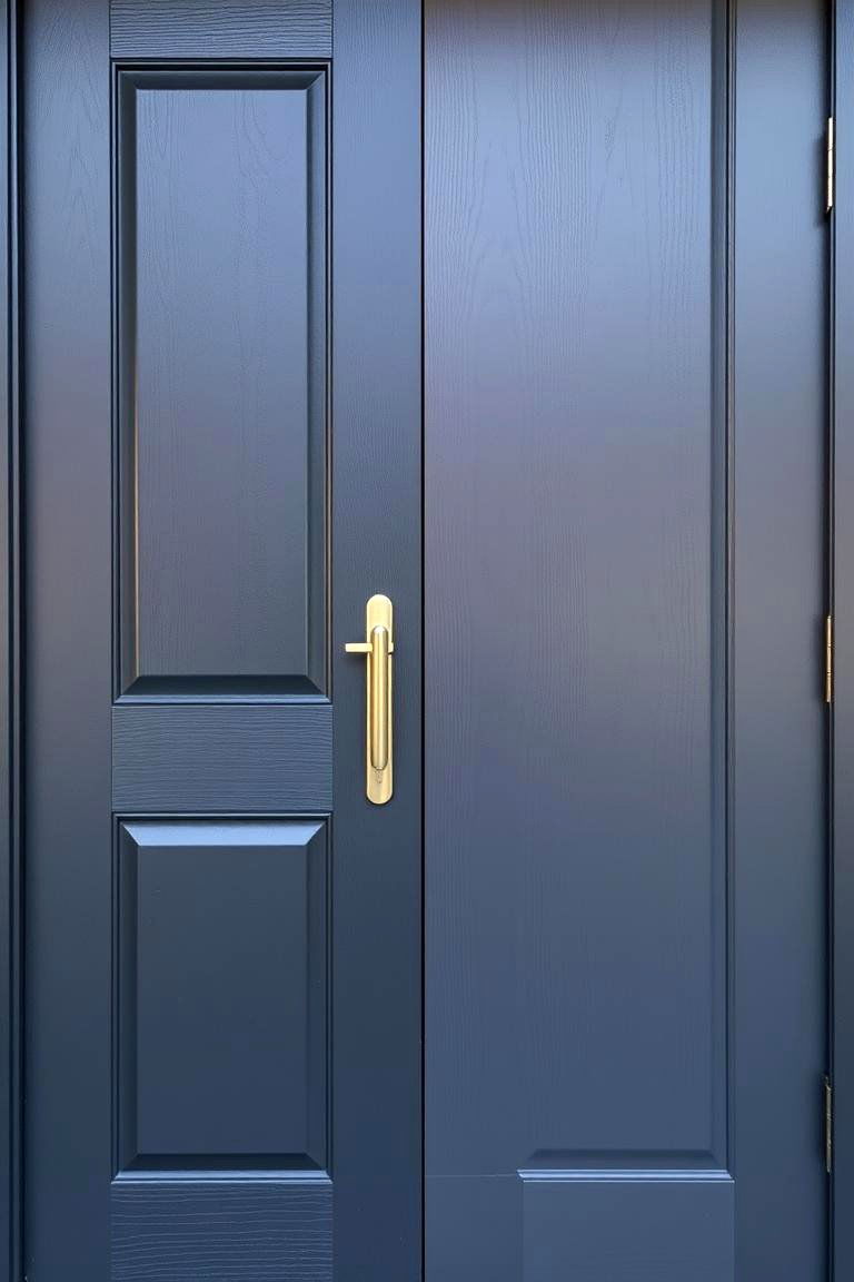 Sleek Slate Transformation - 24 Stained Front Door Ideas