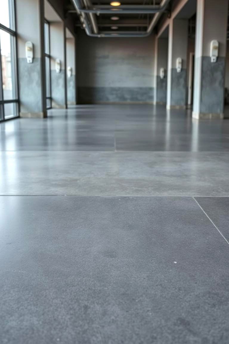 Sleek Urban Stained Concrete Floors - 24 Stained Concrete Floors