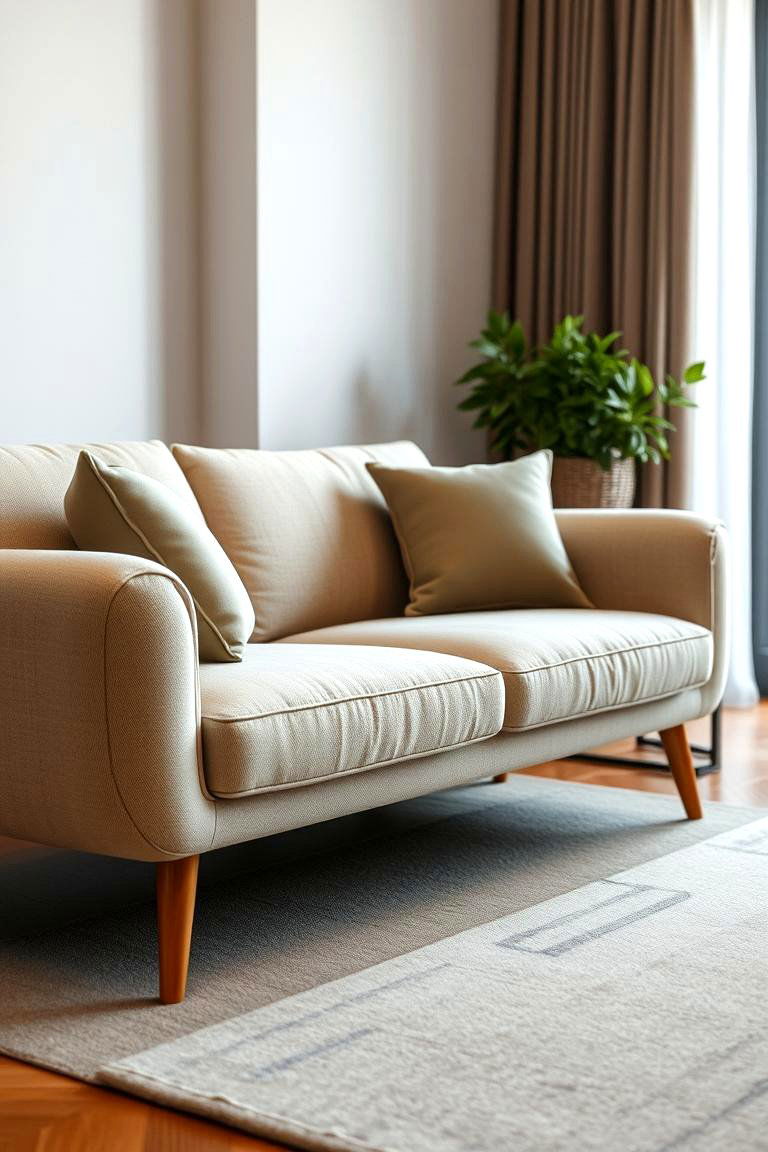 Sleek and Simple Furniture Lines - 27 1950s Living Room Ideas