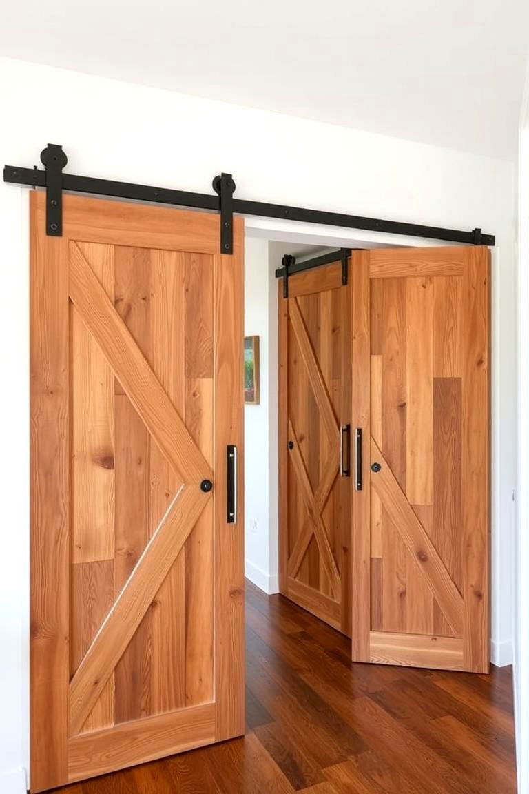 Sliding Barn Doors - 24 Barndominium Interior Ideas