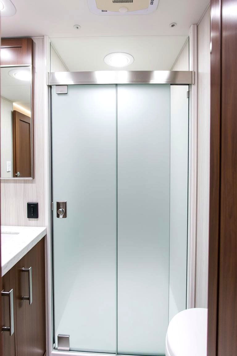 Sliding Door Installations - 24 Small Rv Bathroom Ideas