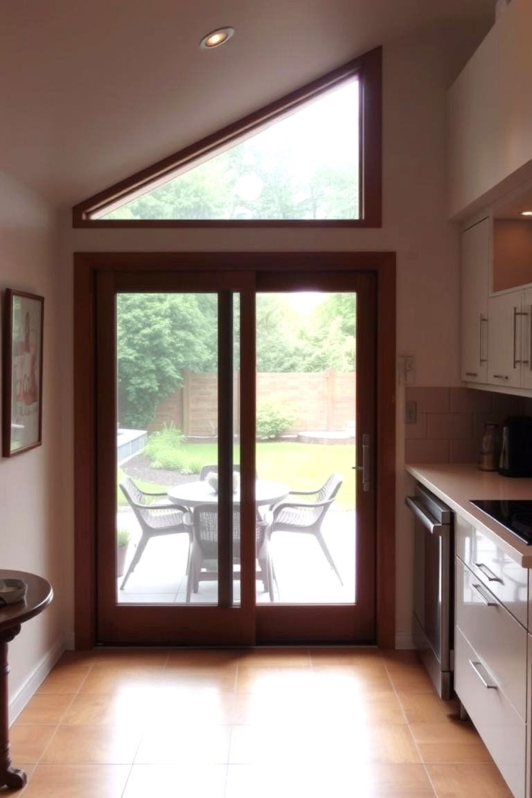 Sliding Glass Doors - 27 1980s Kitchen Ideas
