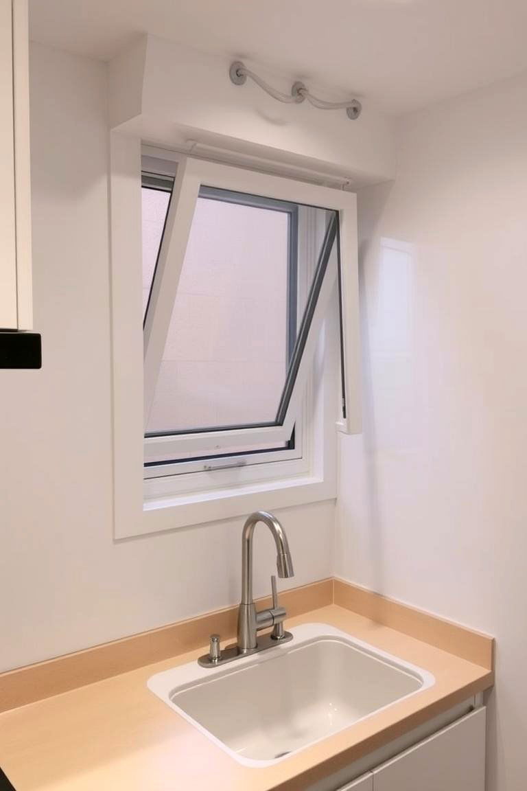Sliding Window Simplicity - 24 Kitchen Window Ideas Over Sink
