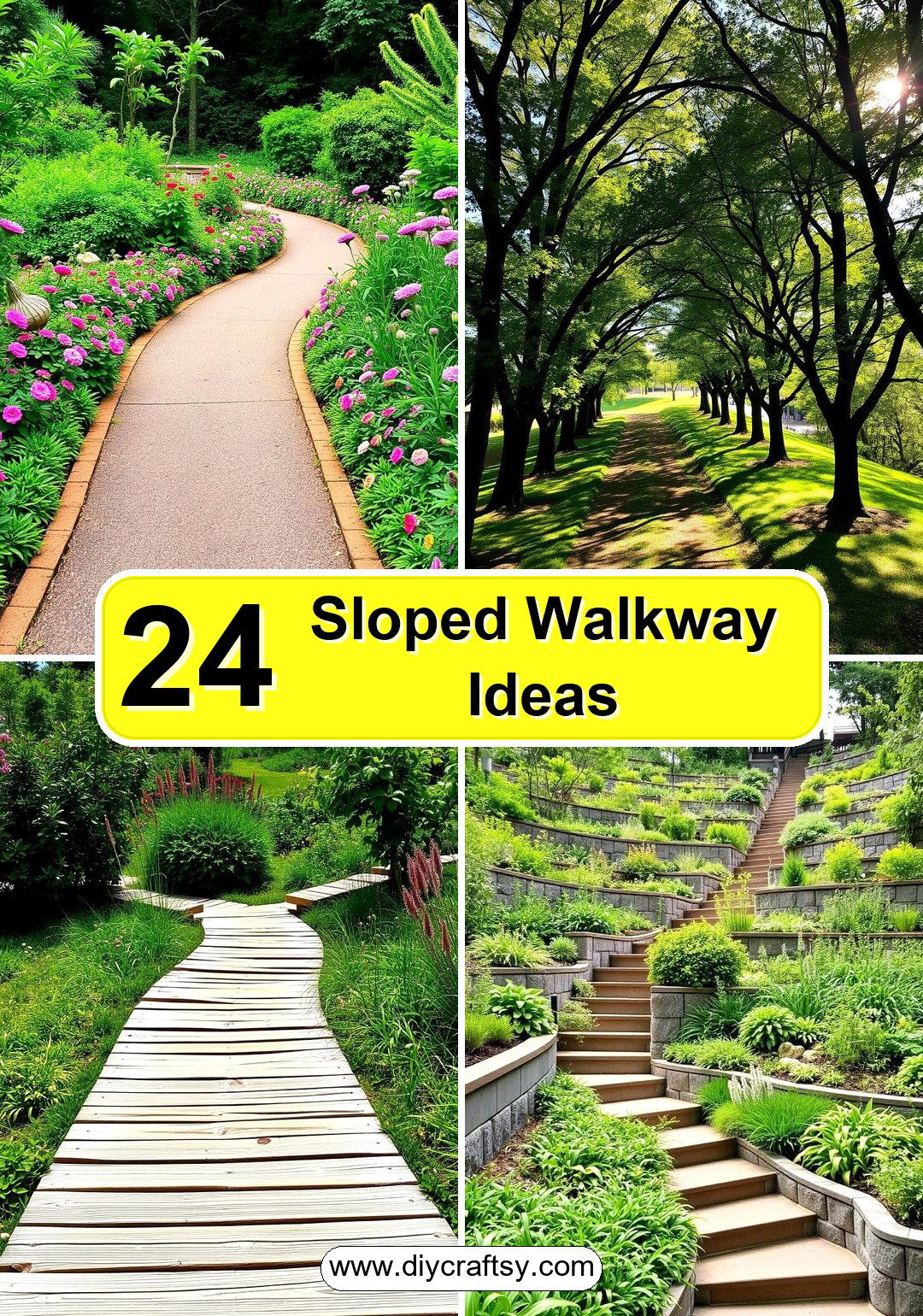 Sloped Walkway Ideas