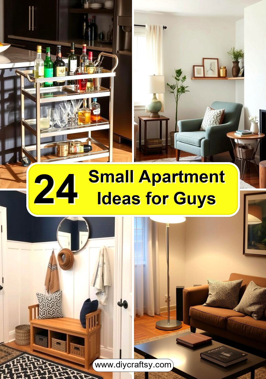 Small Apartment Ideas for Guys