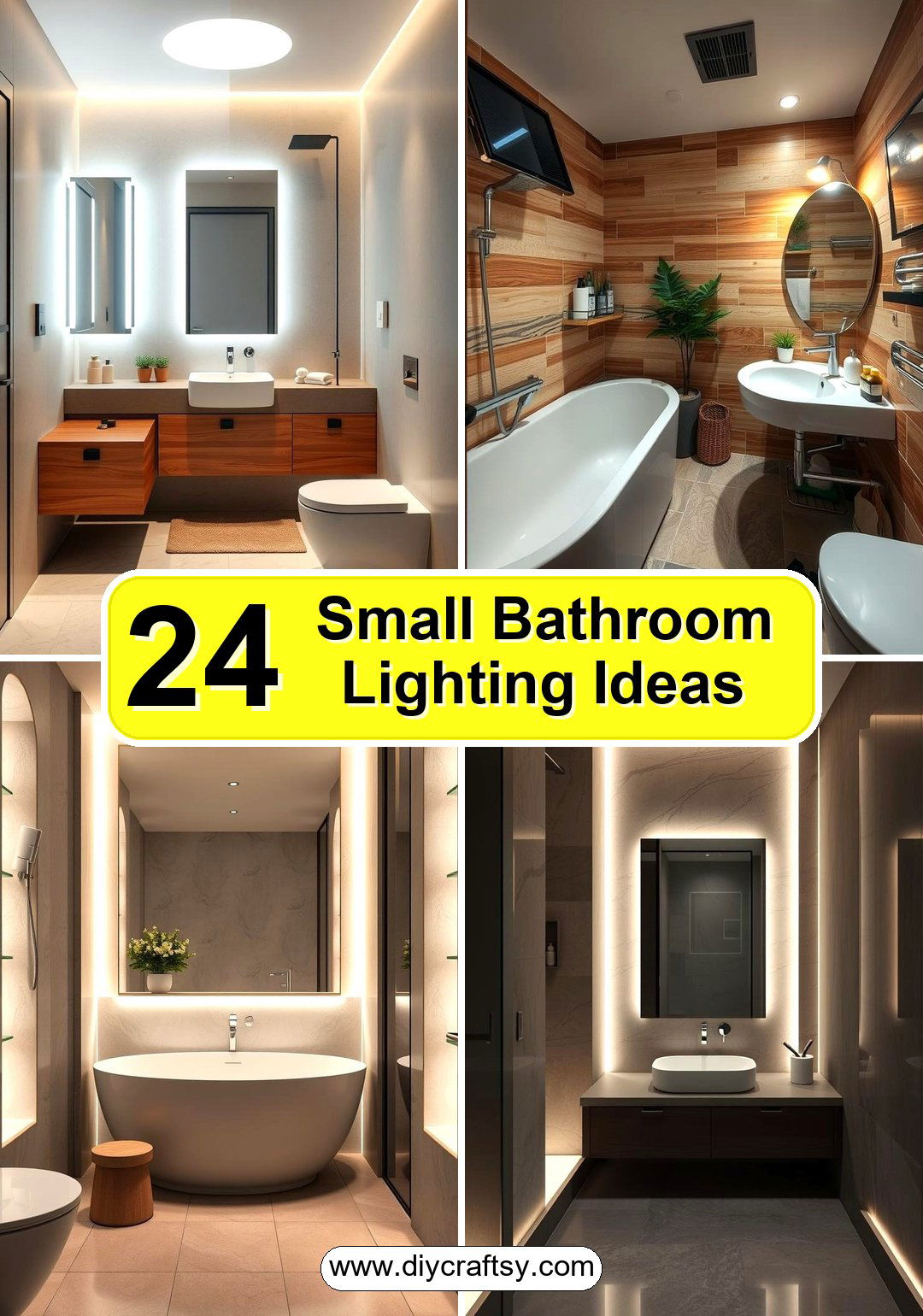 Small Bathroom Lighting Ideas