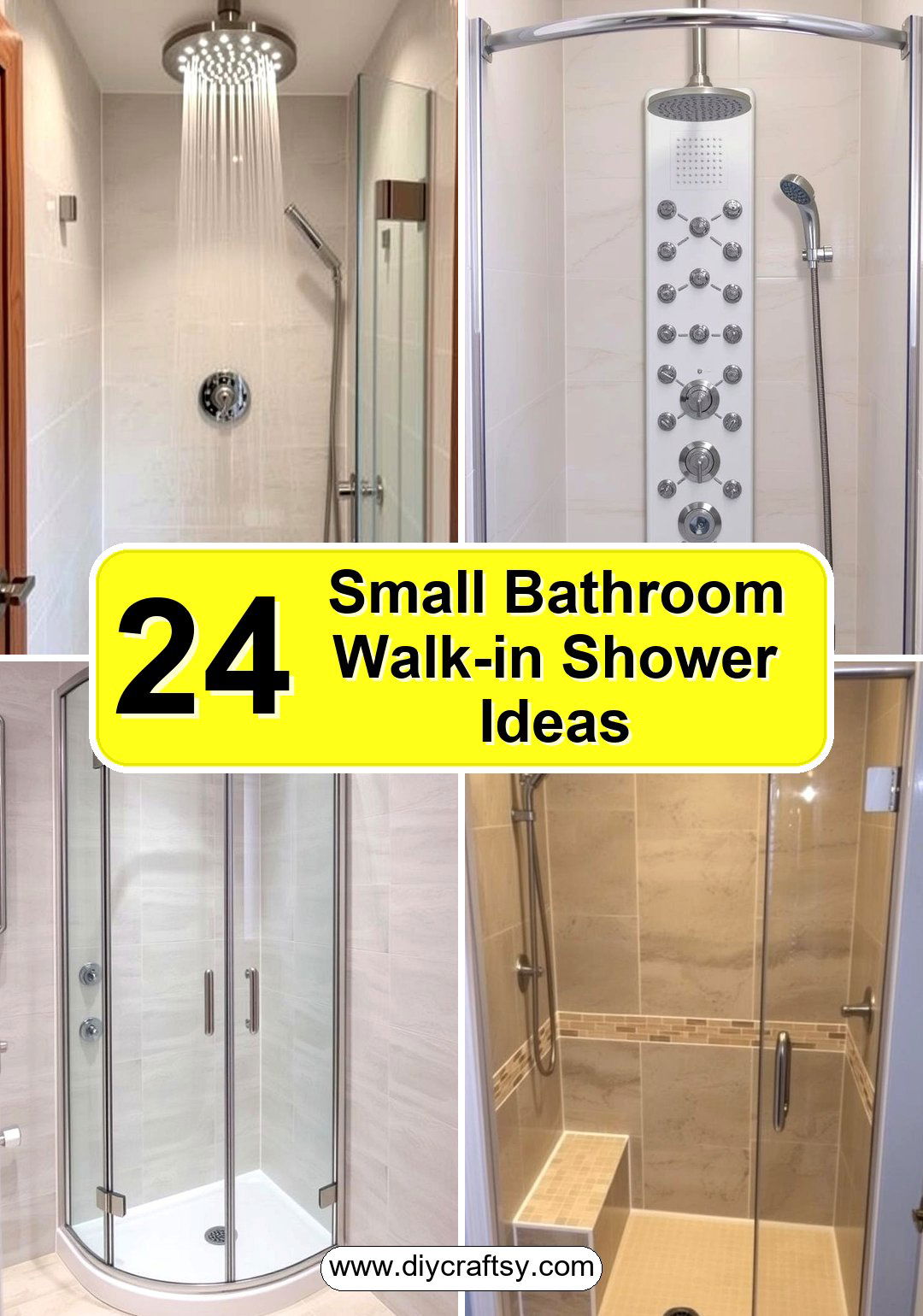 Small Bathroom Walk-in Shower Ideas