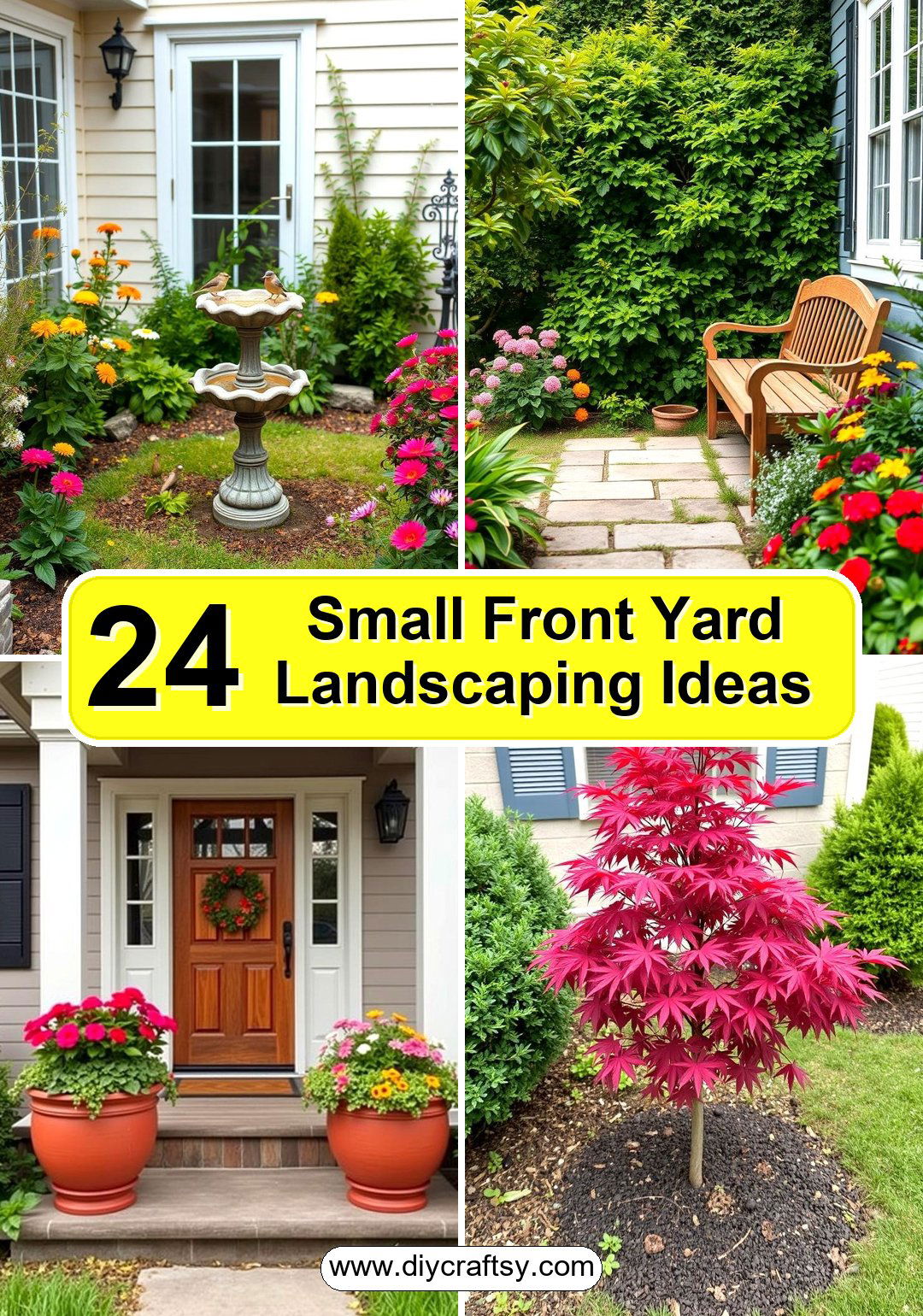 Small Front Yard Landscaping Ideas
