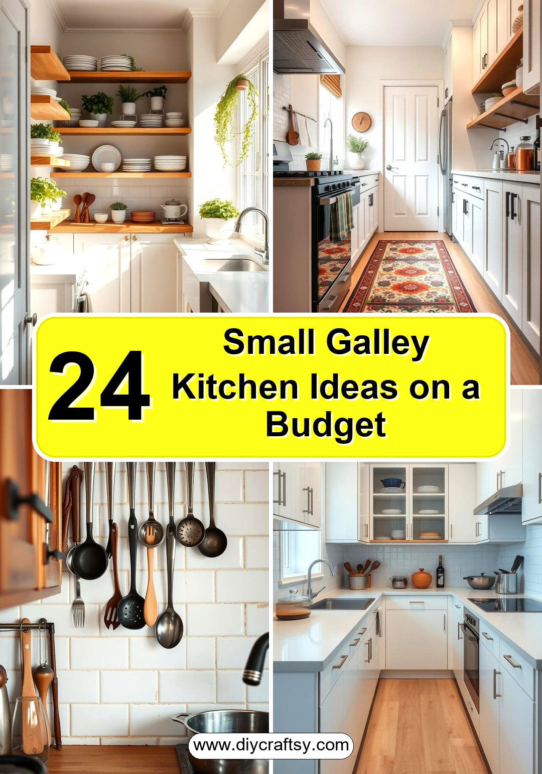Small Galley Kitchen Ideas on a Budget