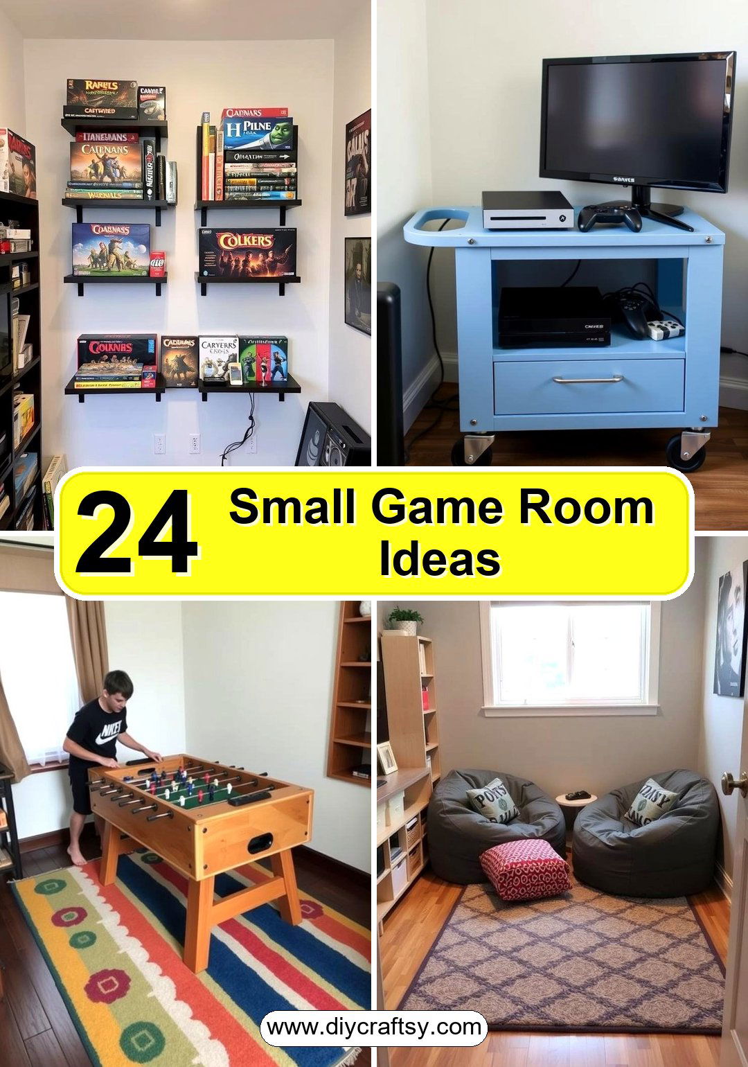 Small Game Room Ideas