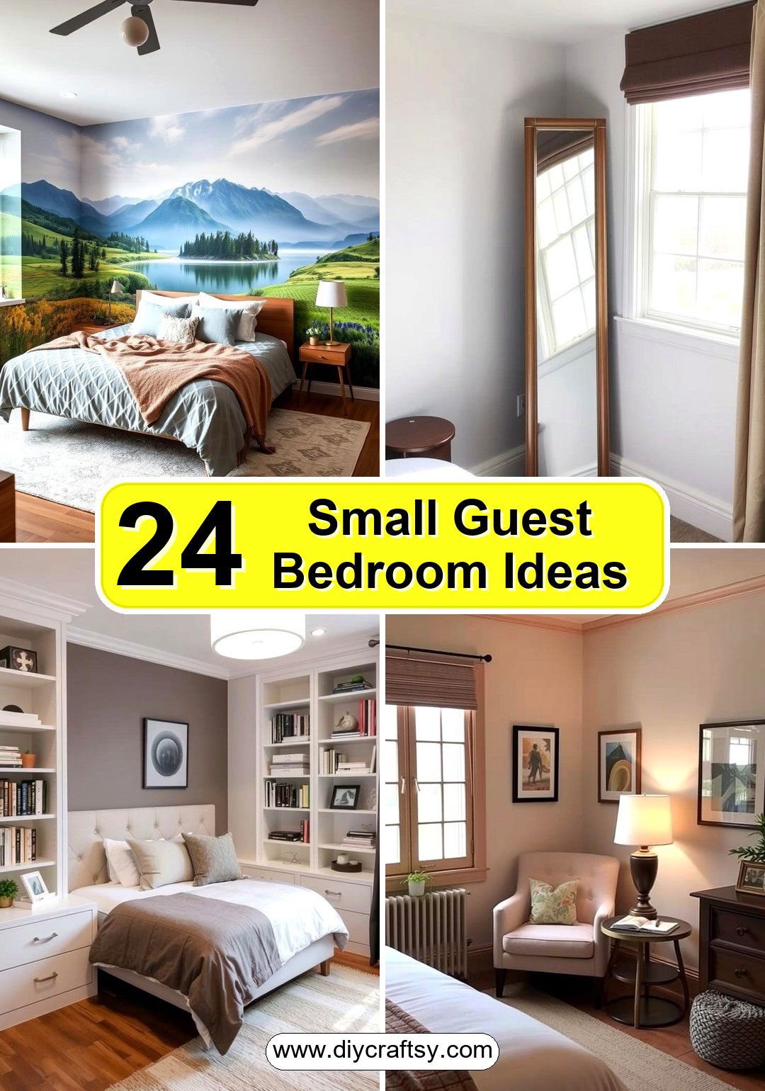 Small Guest Bedroom Ideas