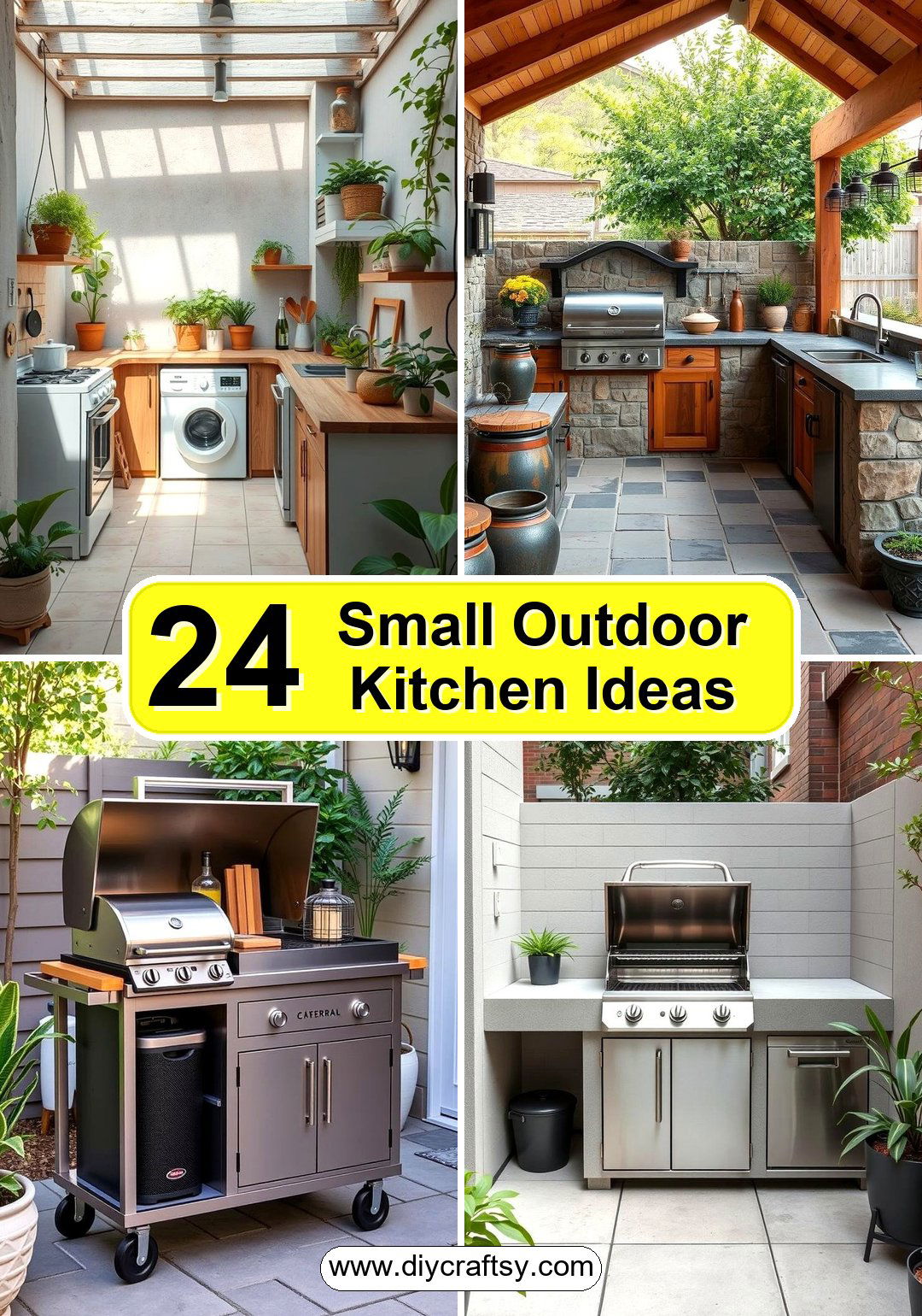 Small Outdoor Kitchen Ideas