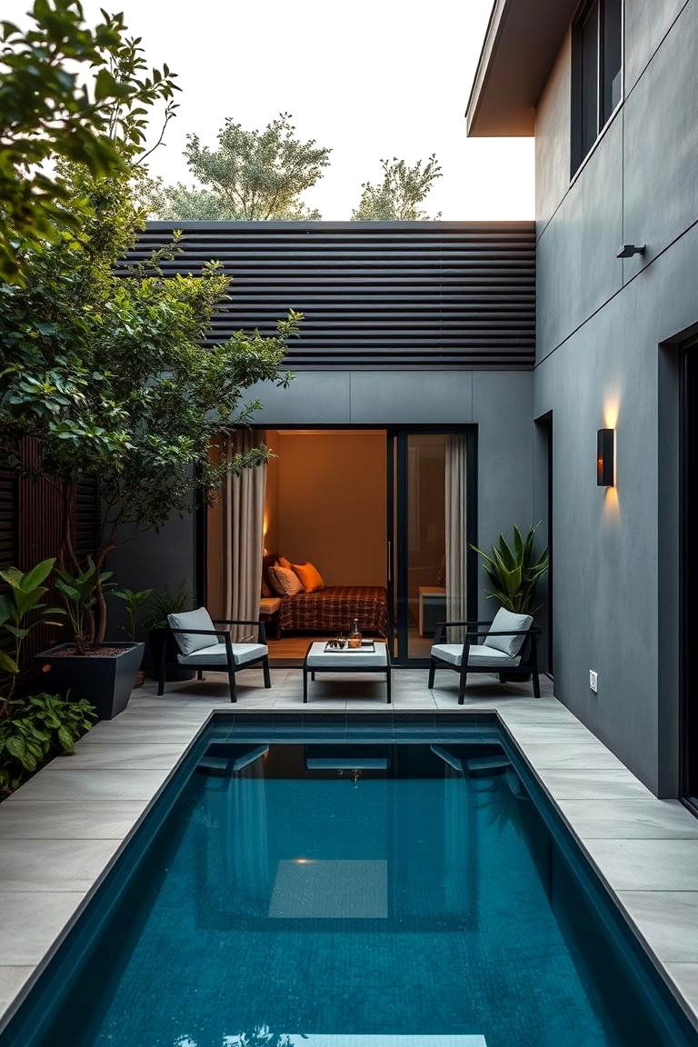 Small Pool Deck for Cozy Spaces - 24 Above-ground Pool With Deck Ideas