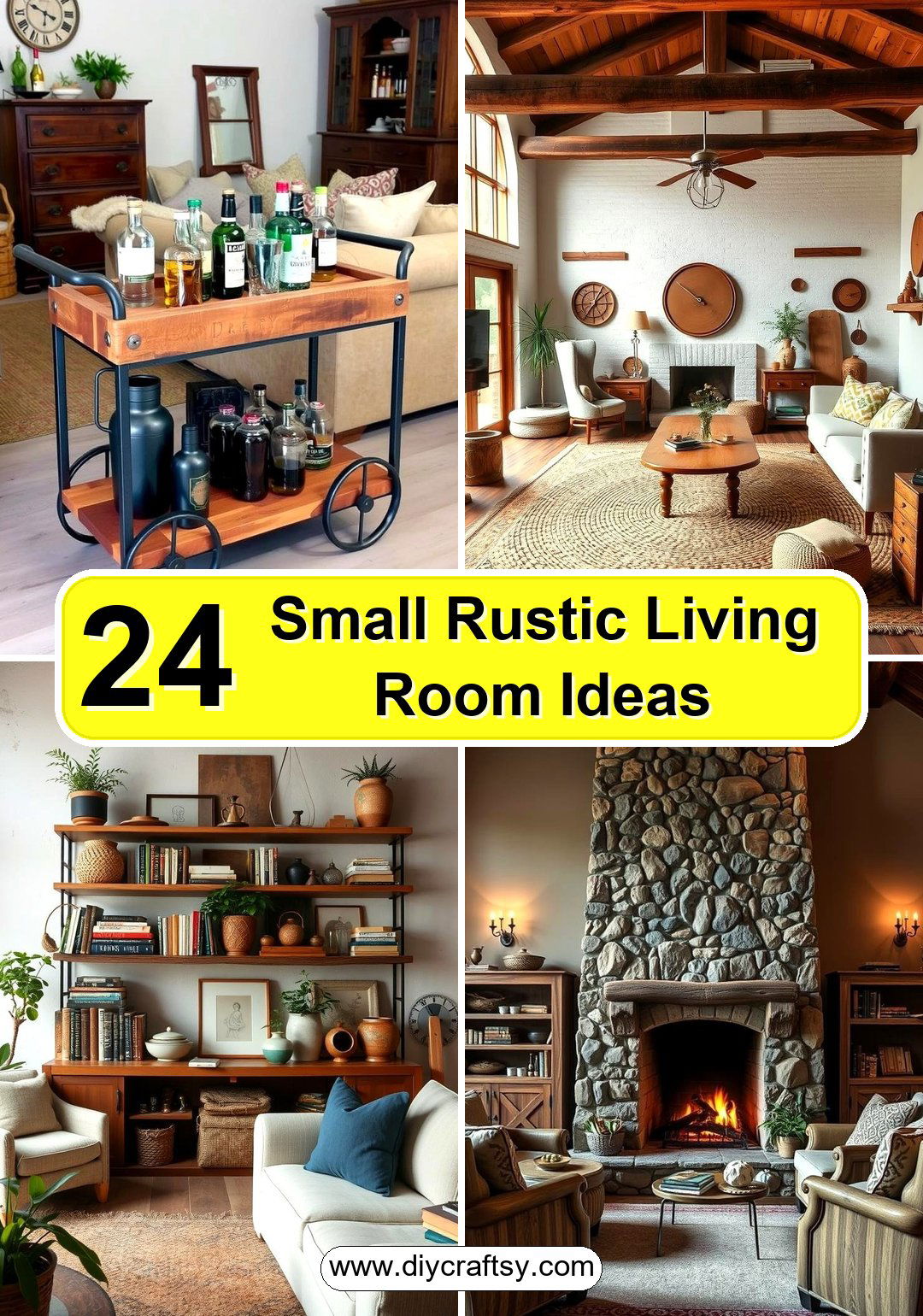 Small Rustic Living Room Ideas