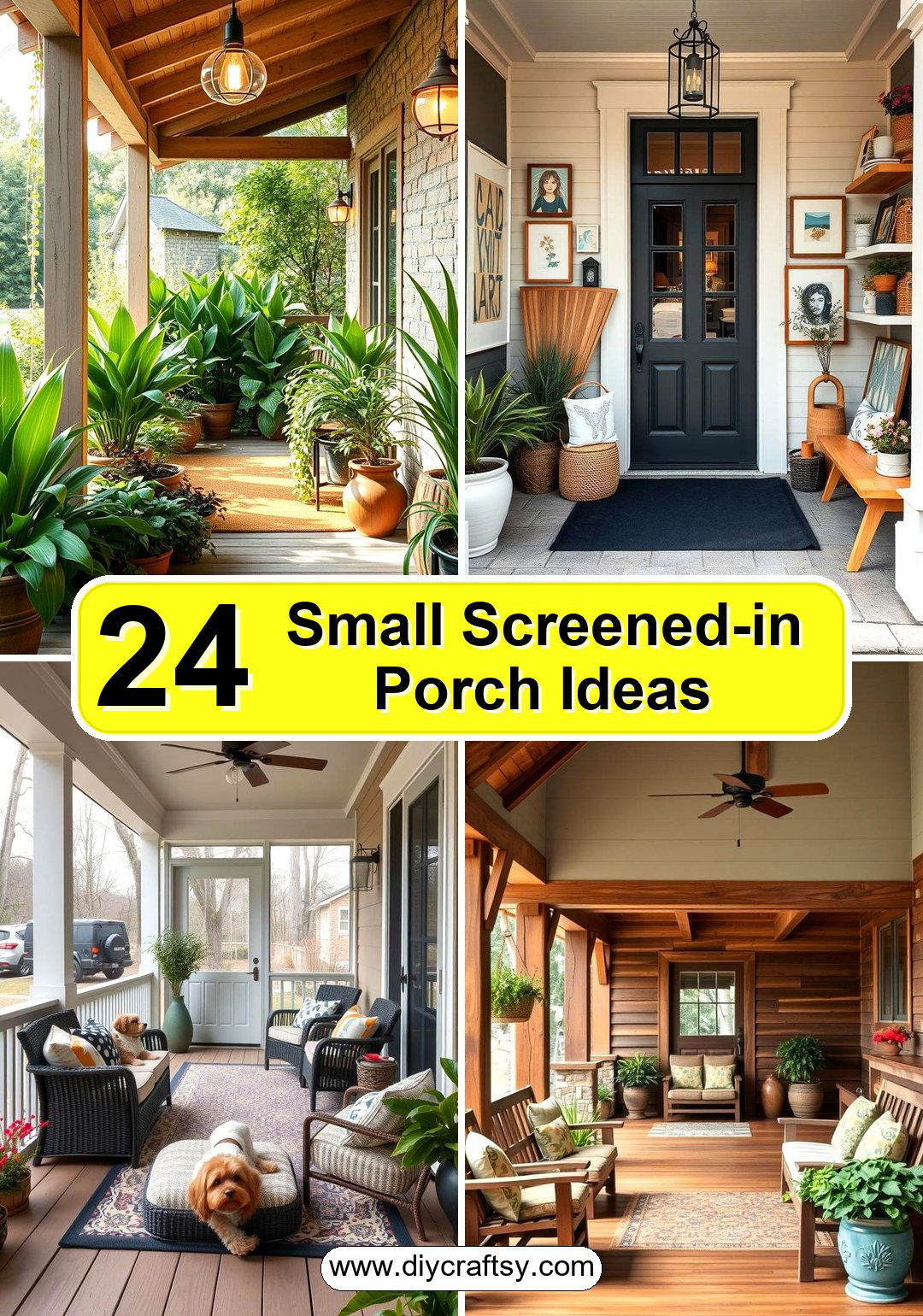 Small Screened-in Porch Ideas