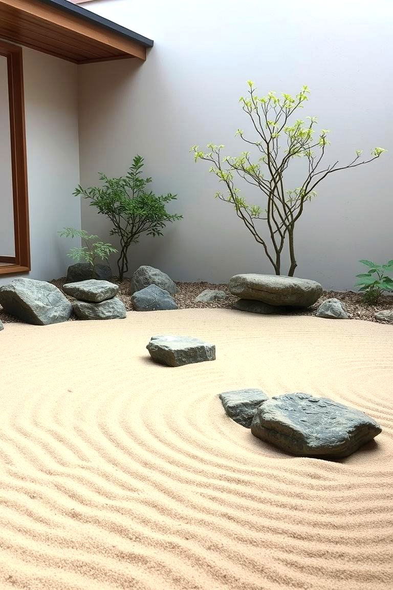 Small Space Zen Garden - 24 Budget Small Garden Ideas