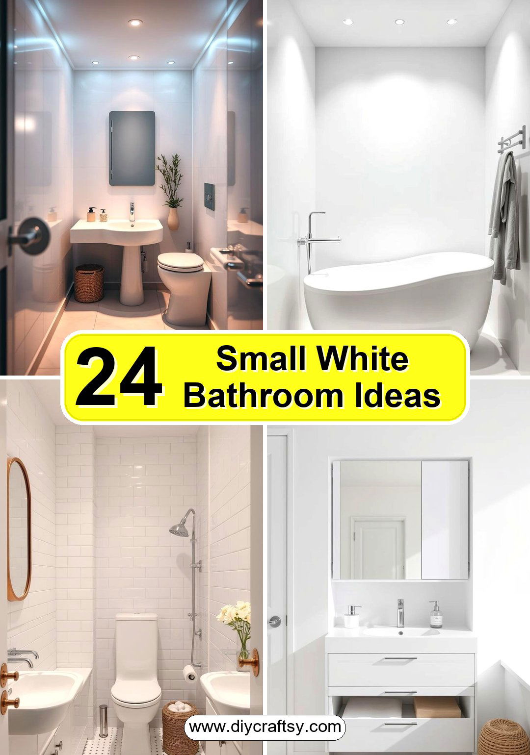 Small White Bathroom Ideas