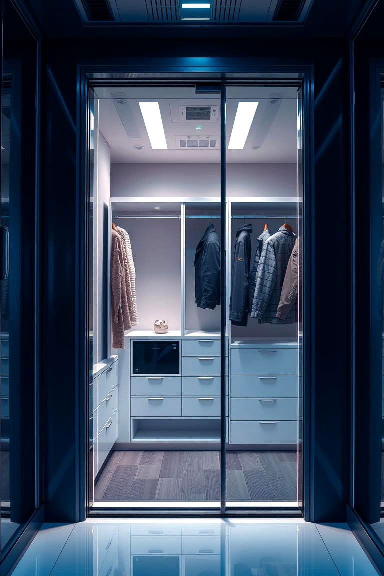 Smart Automated Innovation - 24 closet door ideas