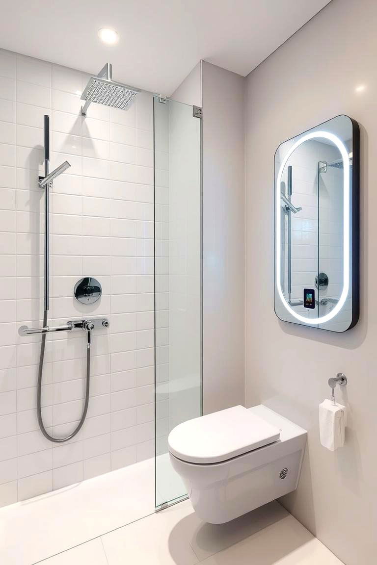 Smart Bathroom Technology - 24 Modern Bathroom Ideas