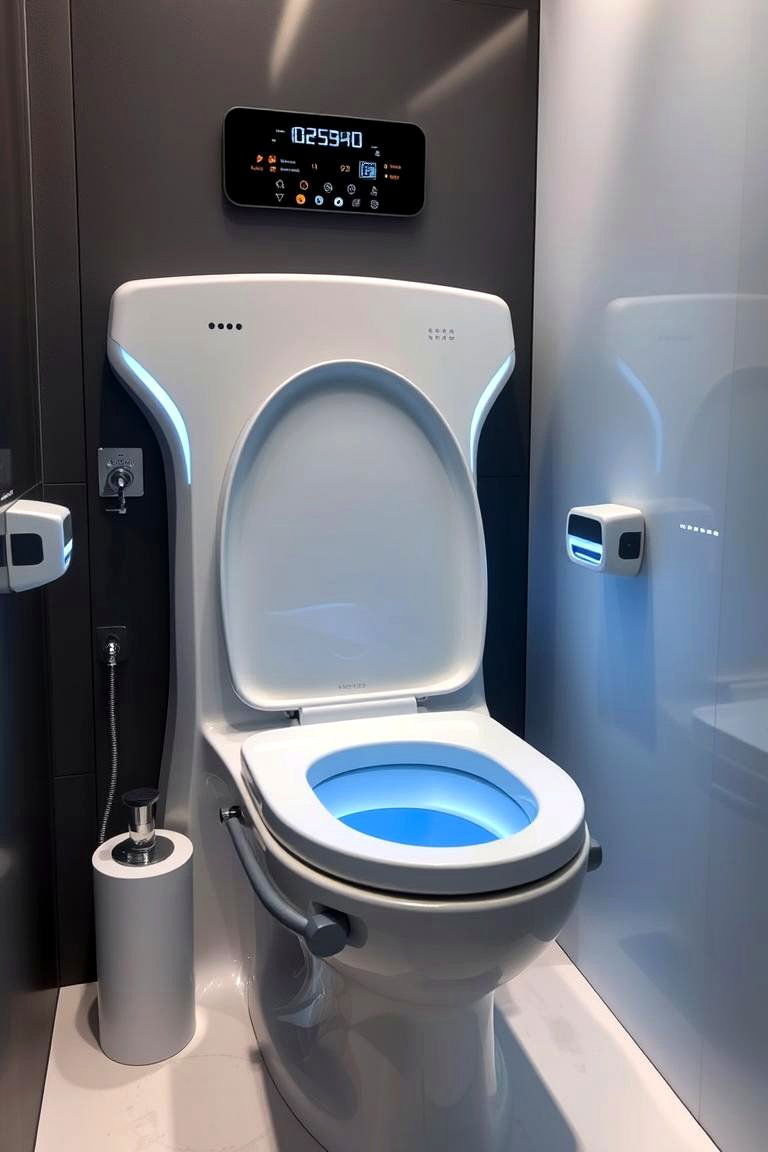 Smart Bathroom Technology - 24 Downstairs Toilet Ideas