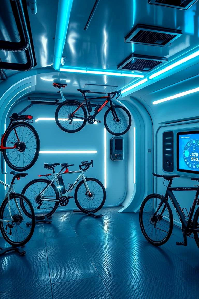 Smart Bike Storage Systems - 24 Garage Bike Storage Ideas