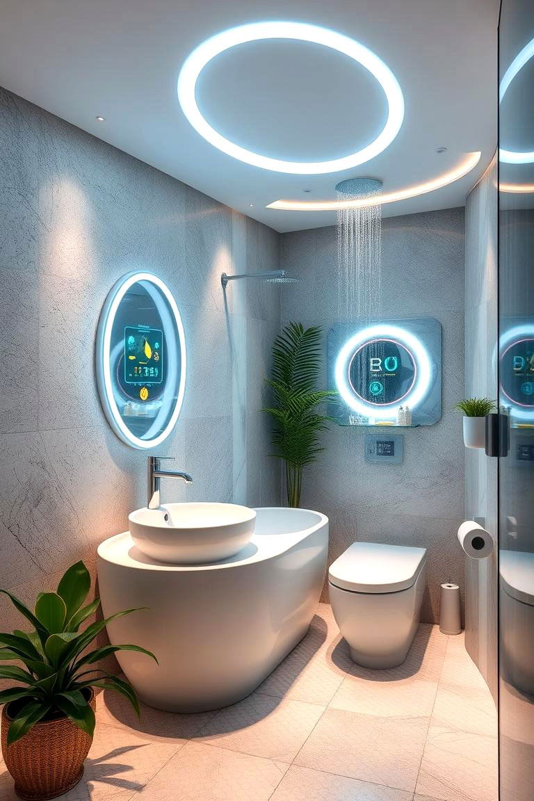 Smart Eco Friendly Design - 24 Greenhouse Bathroom Ideas