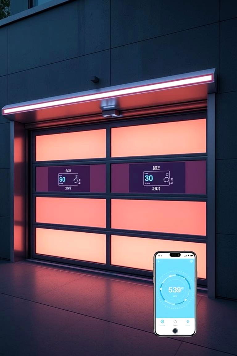 Smart Energy Monitoring Systems for Eco Control - 24 Green Garage Door Ideas
