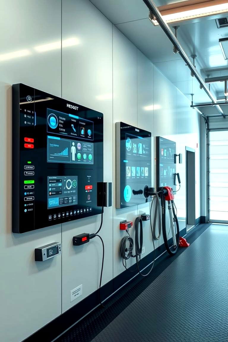Smart Garage Control Panels - 24 Garage Wall Ideas