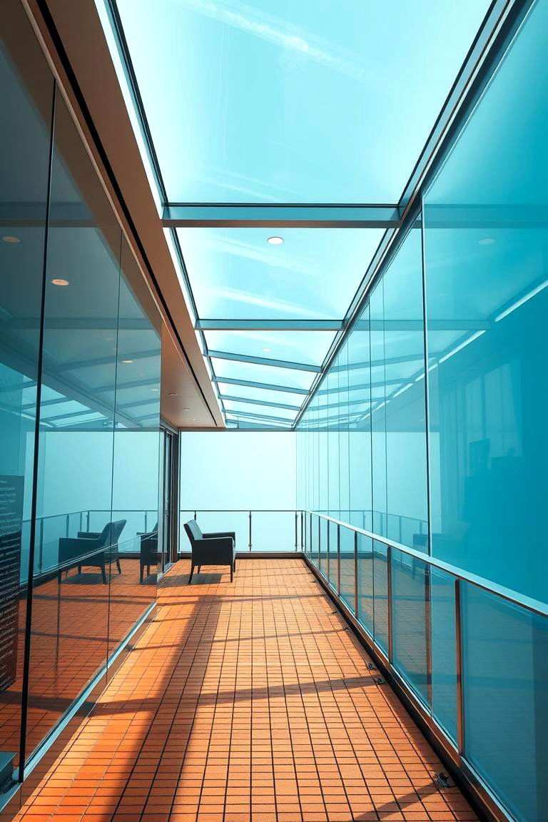 Smart Glass Installations - 24 Deck Privacy Ideas