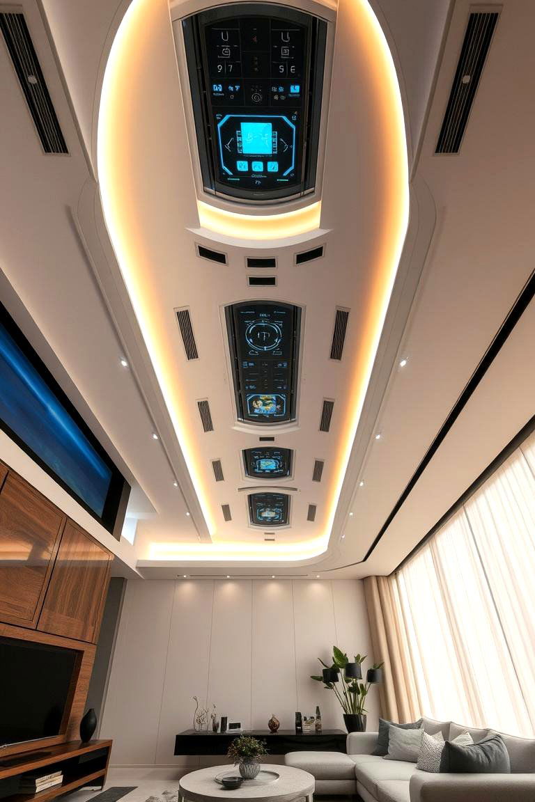 Smart Home Ceiling Design - 24 Vaulted Ceiling Ideas