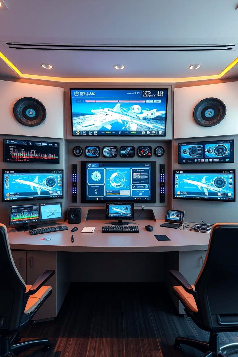 Smart Home Control Center - 24 bonus room ideas