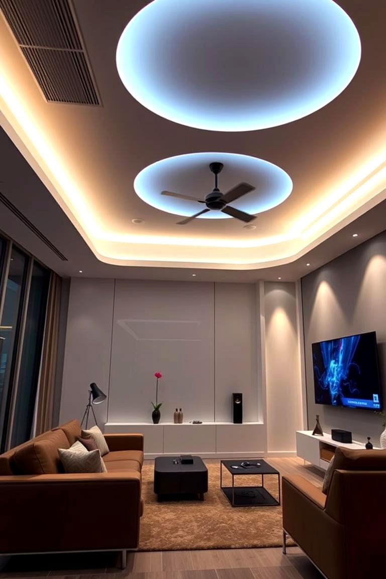 Smart Home Integration for Modern Convenience - 24 Luxury Living Room Ideas