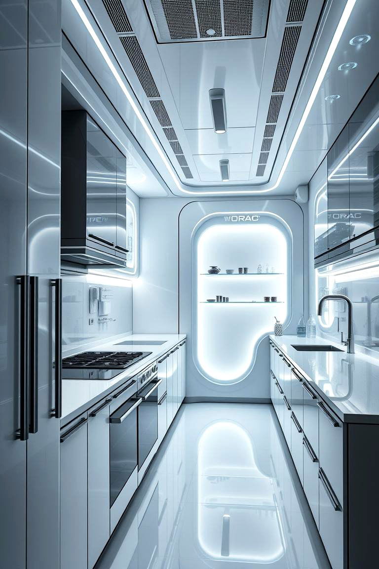 Smart Home Technology Integration - 24 Galley Kitchen Ideas