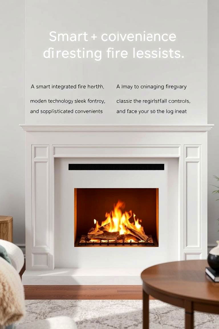 Smart Integrated Fireplace Hearth - 24 Fireplace Hearth Ideas