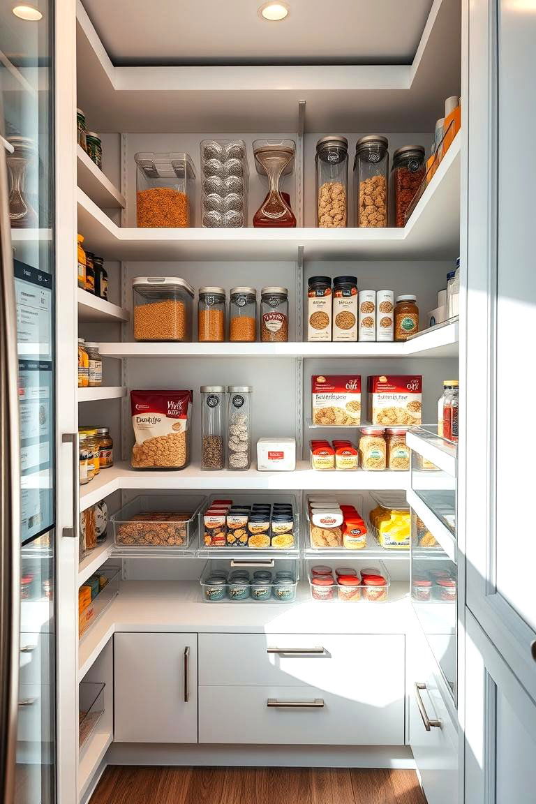 Smart Inventory Management - 24 Walk in Pantry Ideas