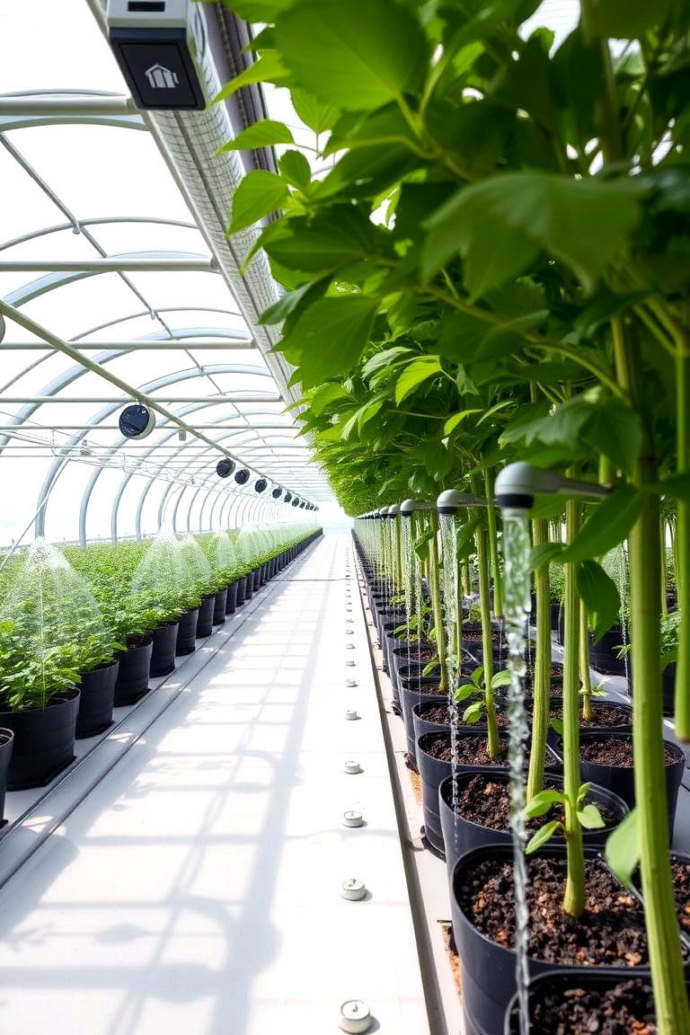 Smart Irrigation Systems with Sensors - 24 School Bus Greenhouse Ideas