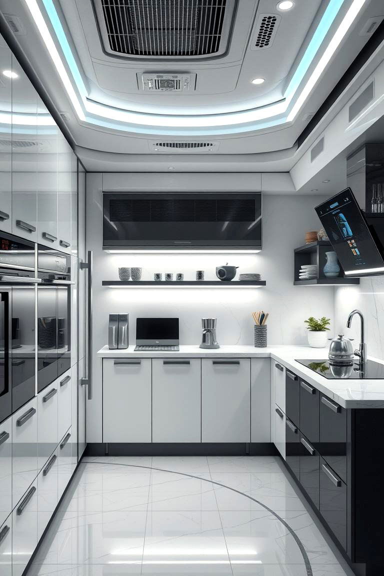 Smart Kitchen Appliances Integration - 24 Kitchen Remodel Ideas