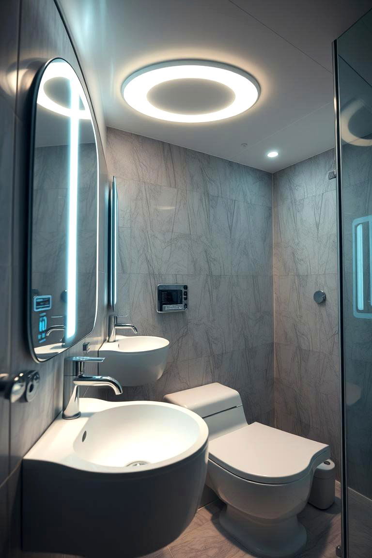 Smart Lighting Solutions - 24 Small Bathroom Lighting Ideas