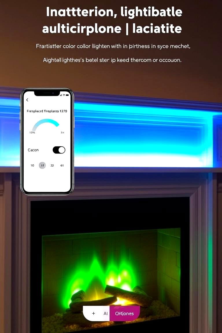 Smart Lighting Systems - 24 Fireplace Mantel Lighting Ideas