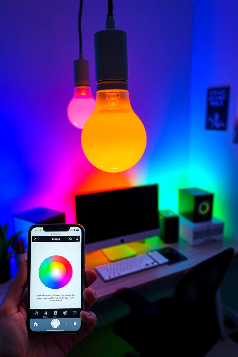 Smart Lighting and Automation - 24 Gaming Bedroom Ideas