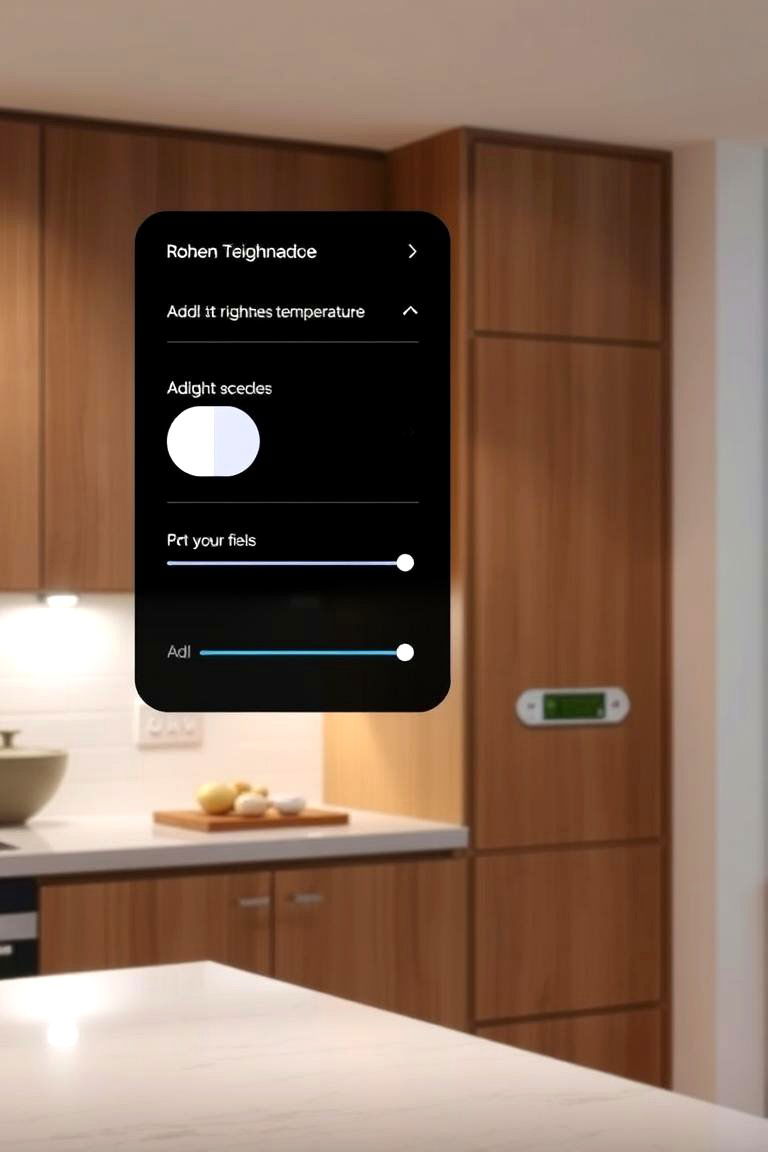 Smart Lighting for Customizable Control - 24 Small Kitchen Lighting Ideas