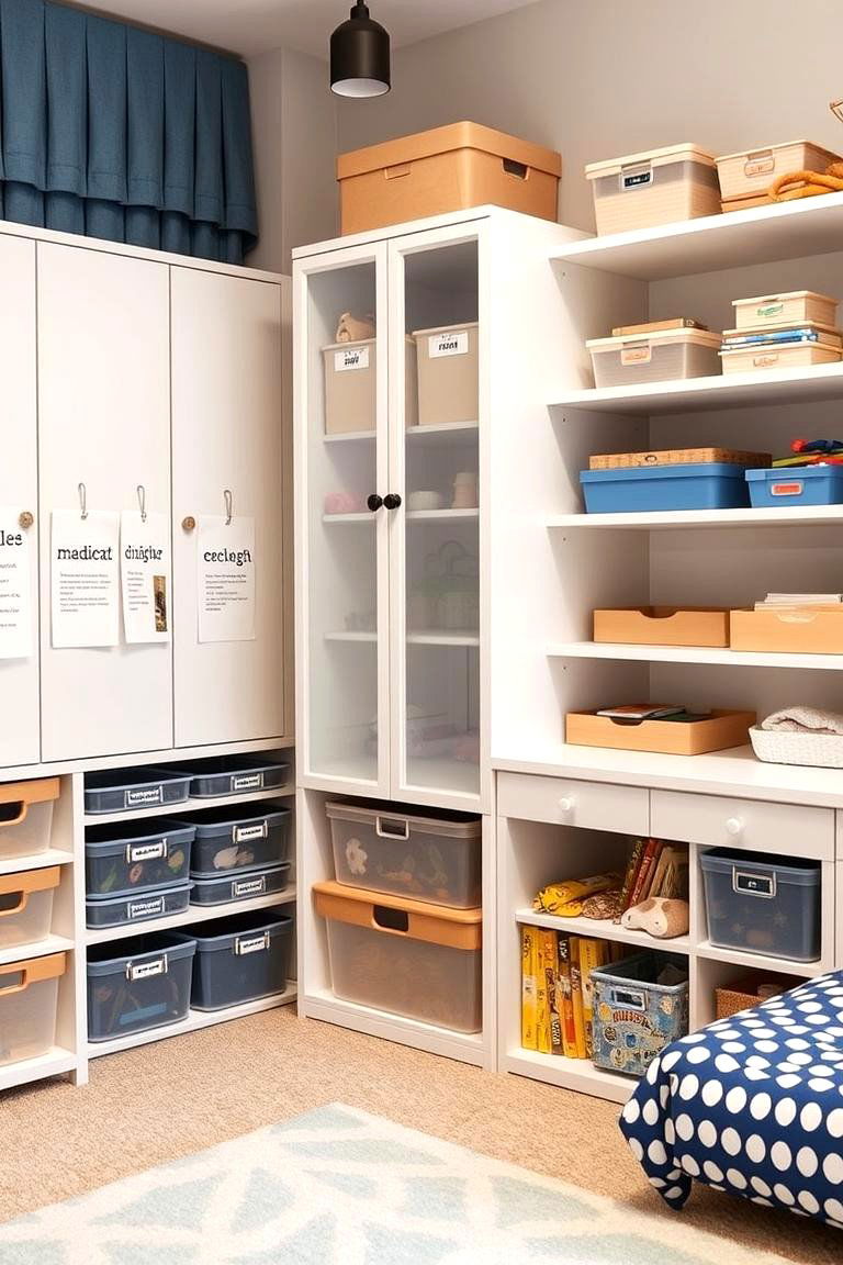 Smart Organization Systems - 24 Toddler Room Ideas