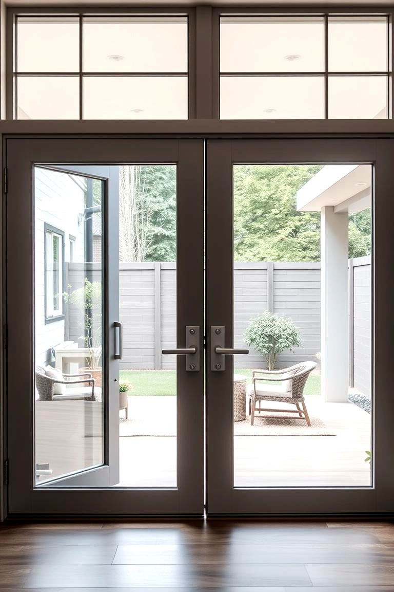 Smart Patio Doors - 24 Patio Door Ideas