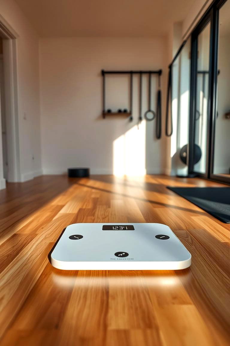 Smart Scale - 24 Small Home Gym Ideas