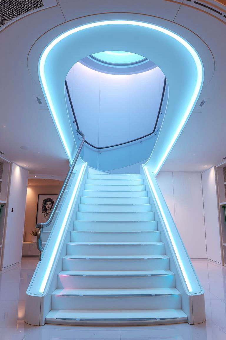 Smart Staircase Lighting System - 24 Staircase Lighting Ideas