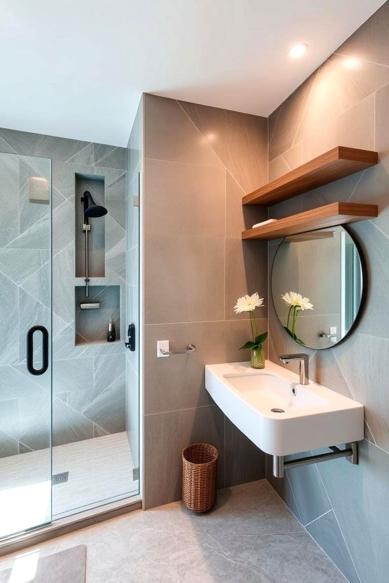 Smart Storage Solutions - 24 Pool Bathroom Ideas