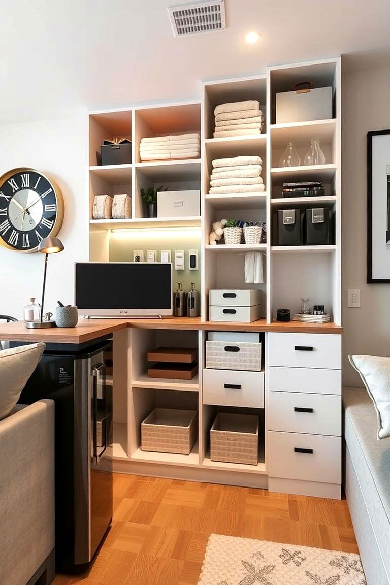 Smart Storage Solutions - 24 Condo Interior Design Ideas