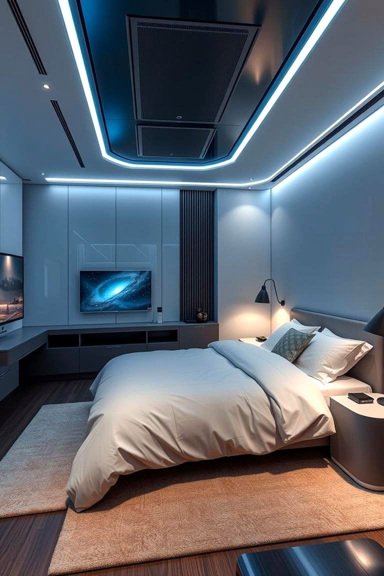 Smart Tech Integration - 24 Primary Bedroom Ideas